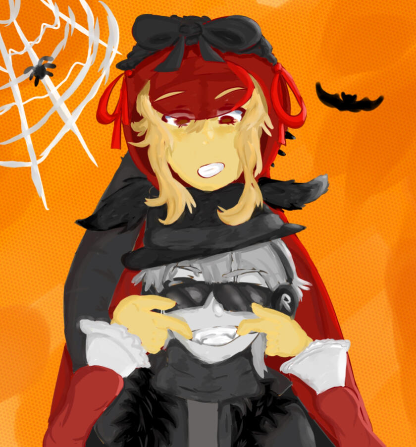 Murder Drone OC, Made on PAINT